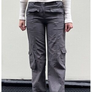 Kim Cargo Pants-Brandy Melville